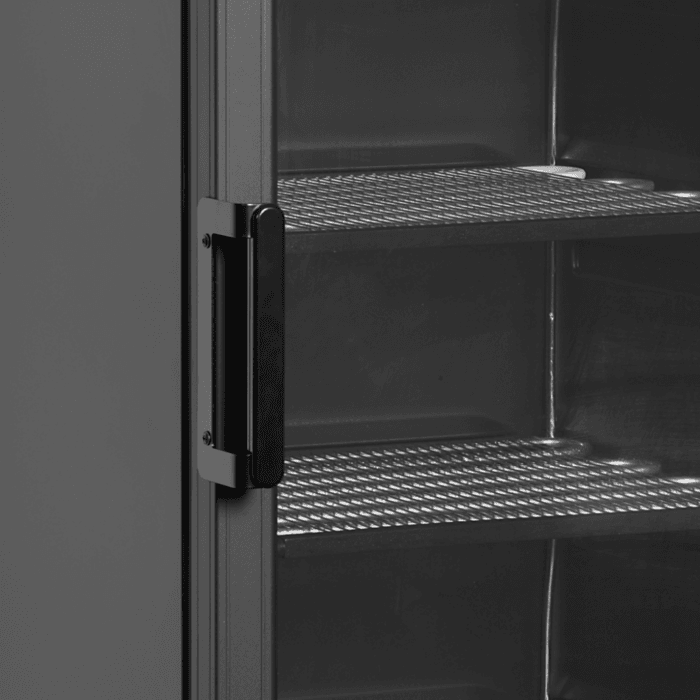 Sort displayfryser model UFSC371G Black fra Tefcold